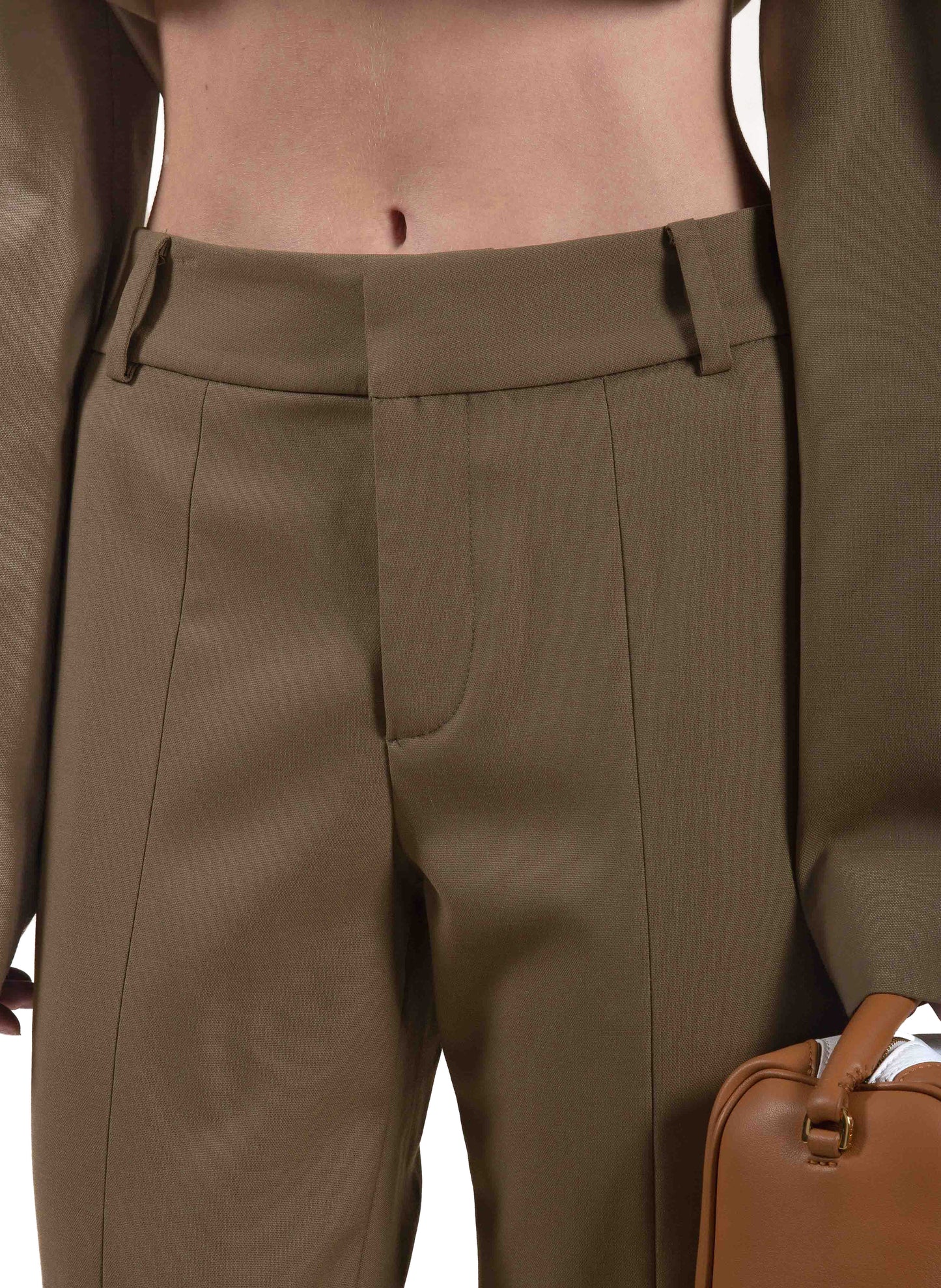 Tailored Trousers Khaki