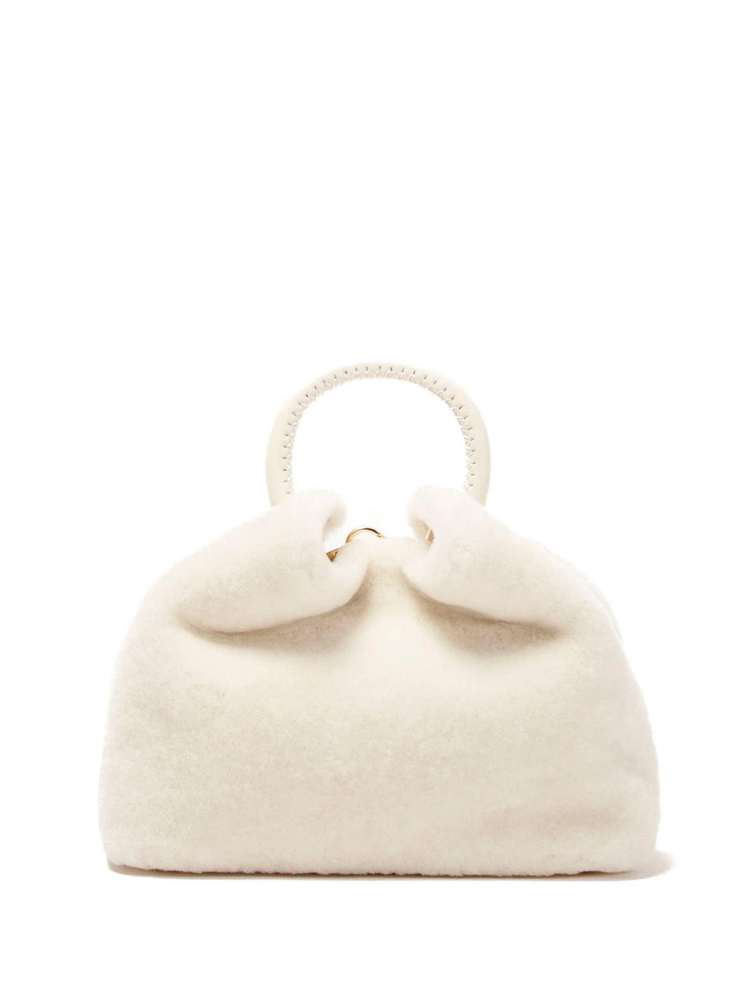 Baozi Shearling Montone White