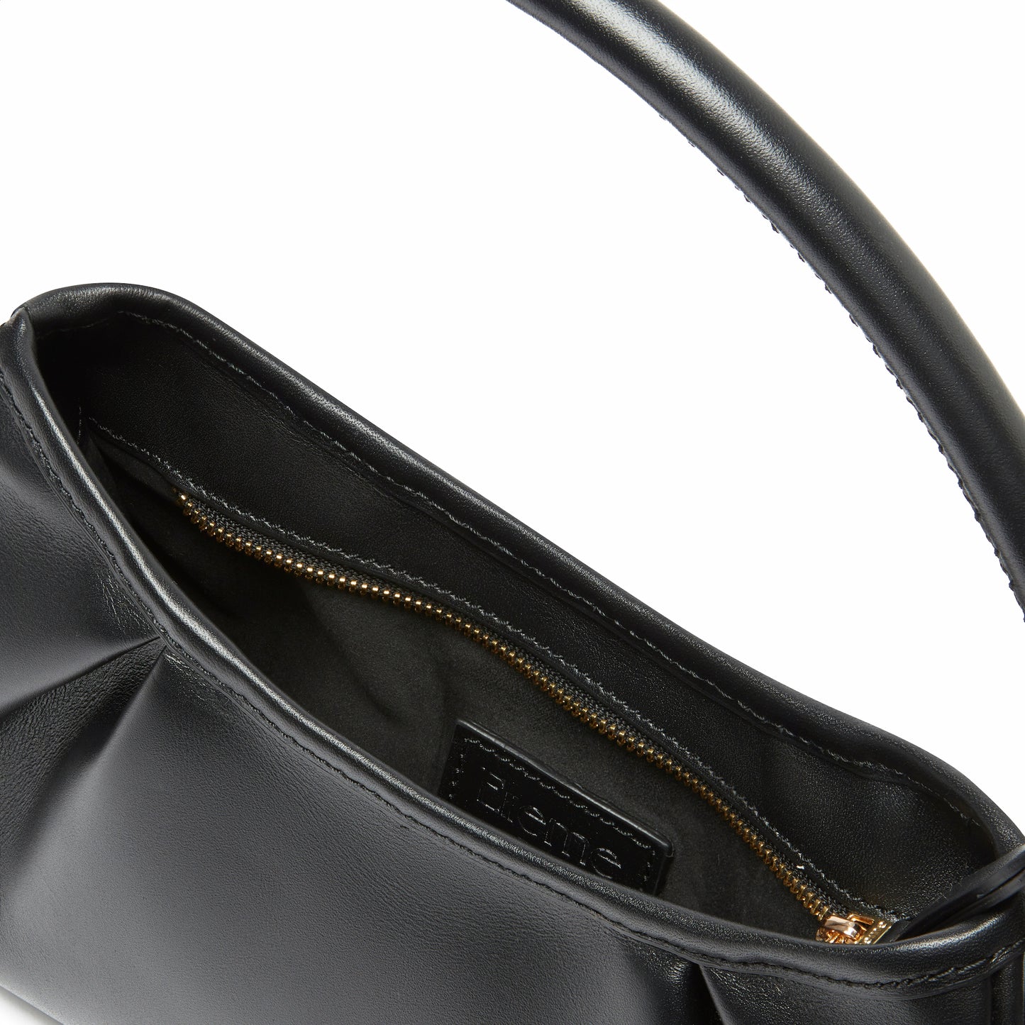 Cuir Dimple Noir