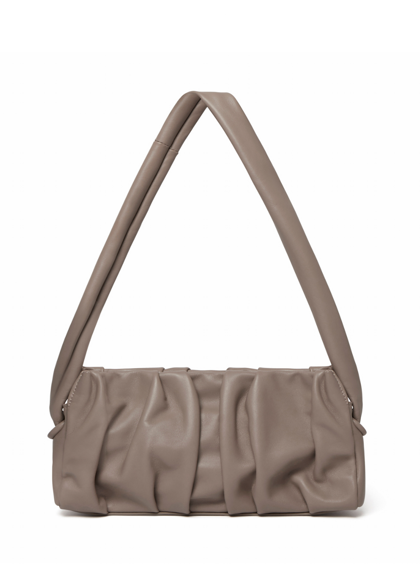 Vague Leder Taupe