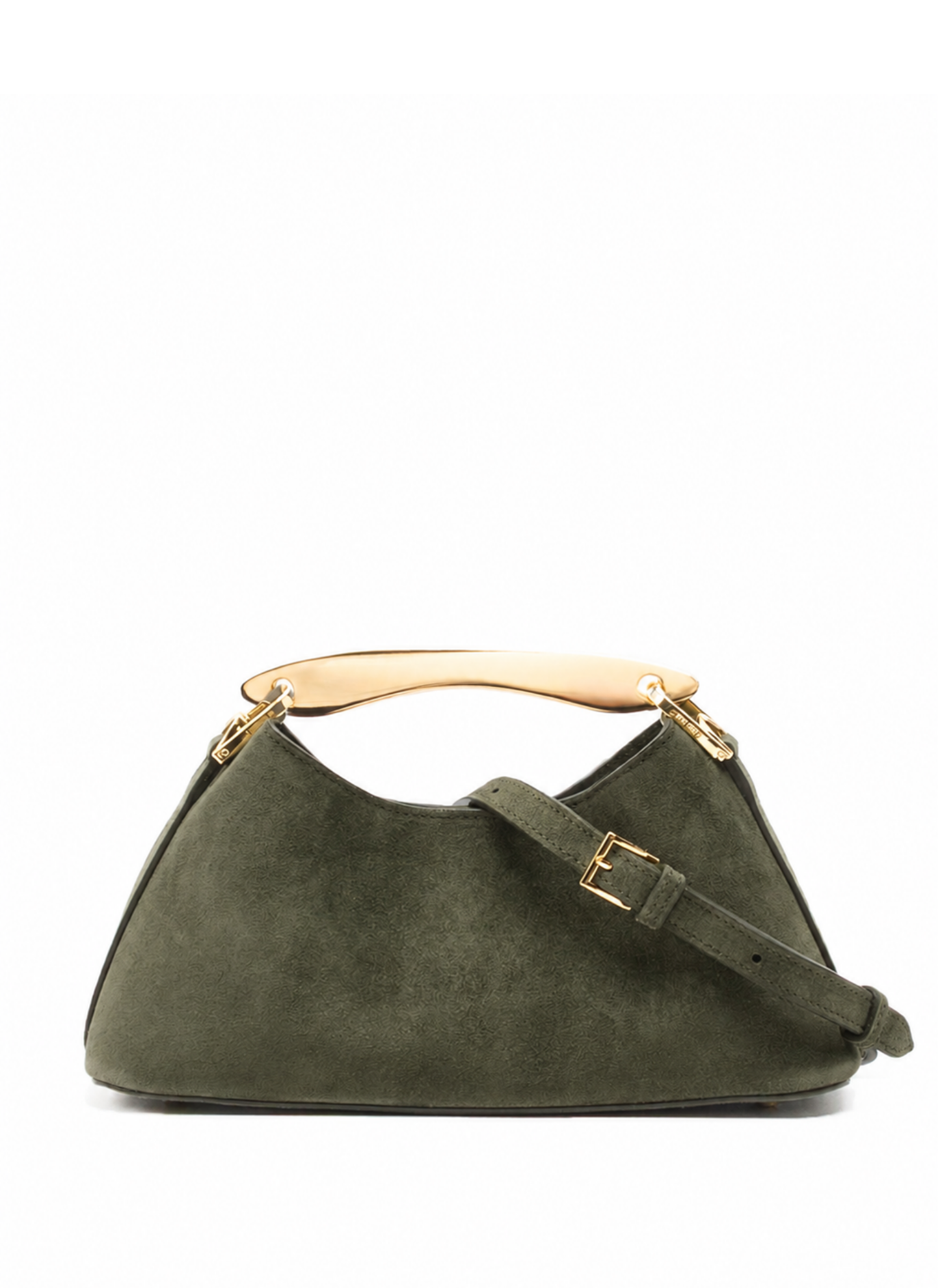 Mini Boomerang Suede Khaki