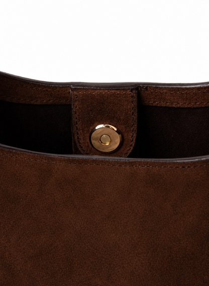 Ella Bag Suede Brownie
