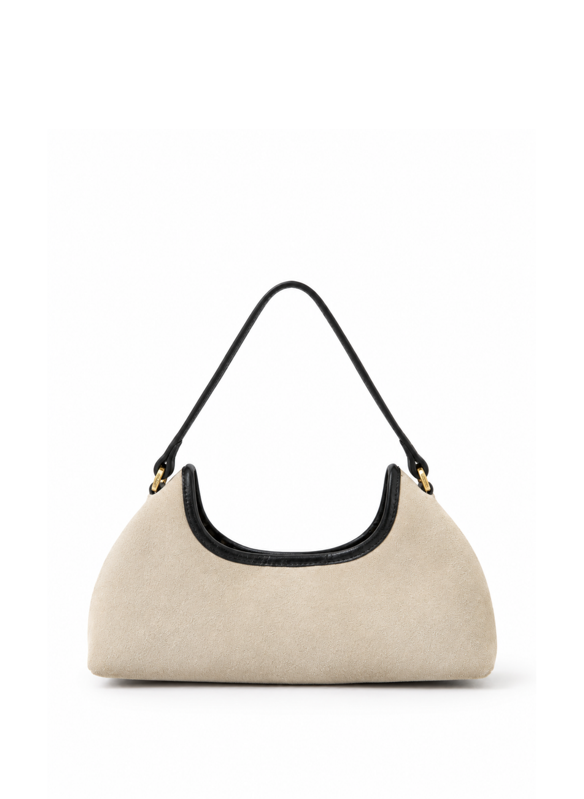 Ella Bag Suede/Leather Sand/Black