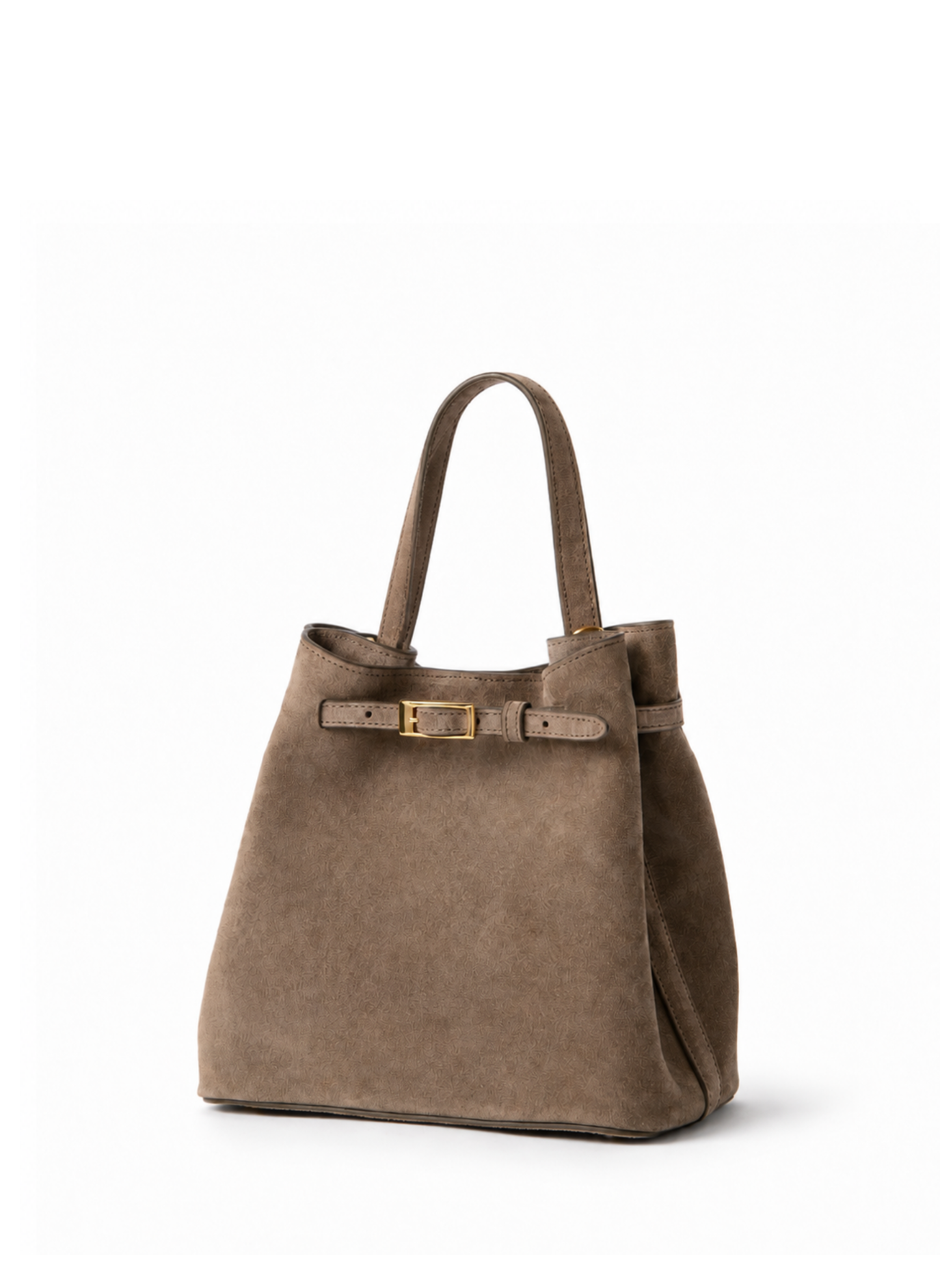 Belt Bag Small Suede Taupe