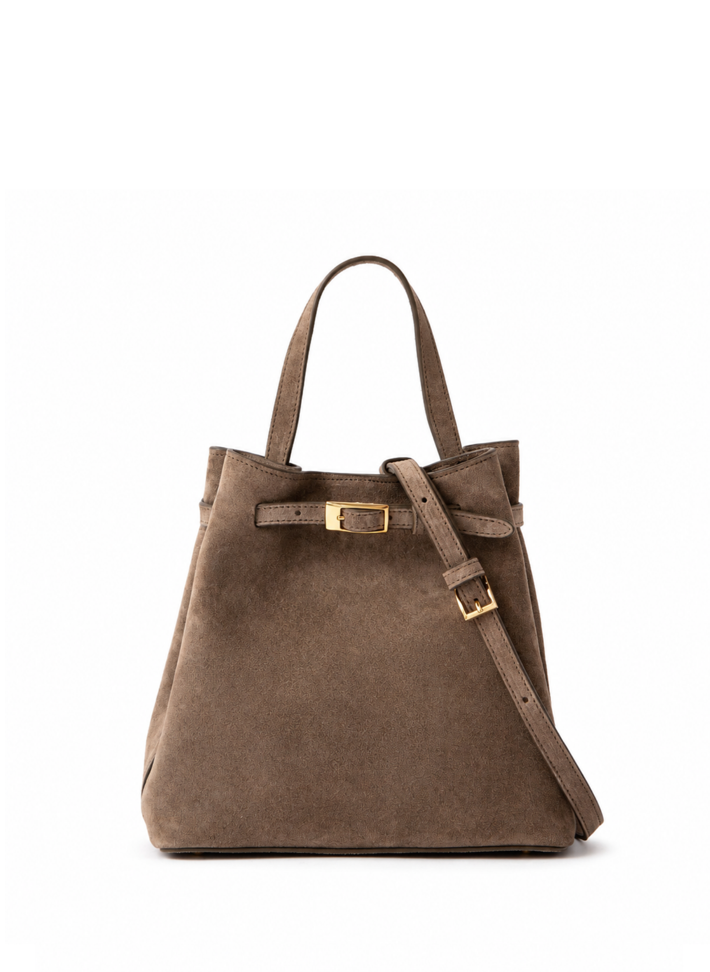 Belt Bag Small Suede Taupe