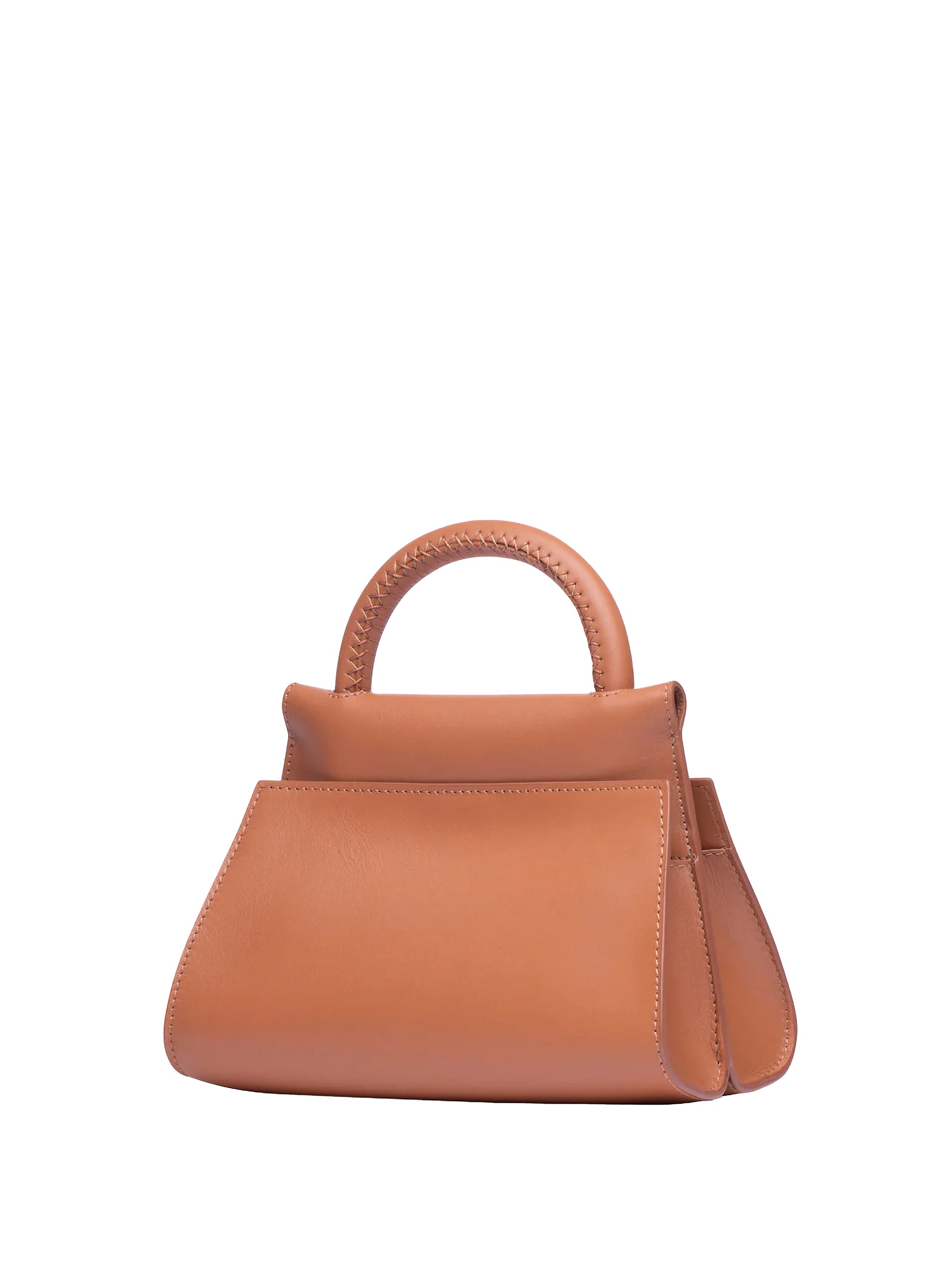 Papillon leather handbag