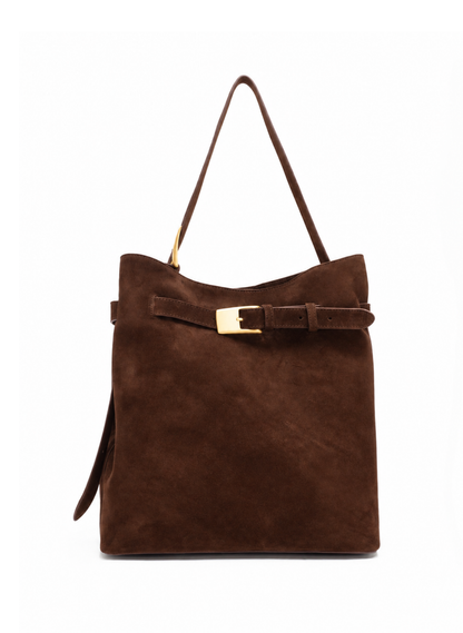 Belt Bag Suede Brownie