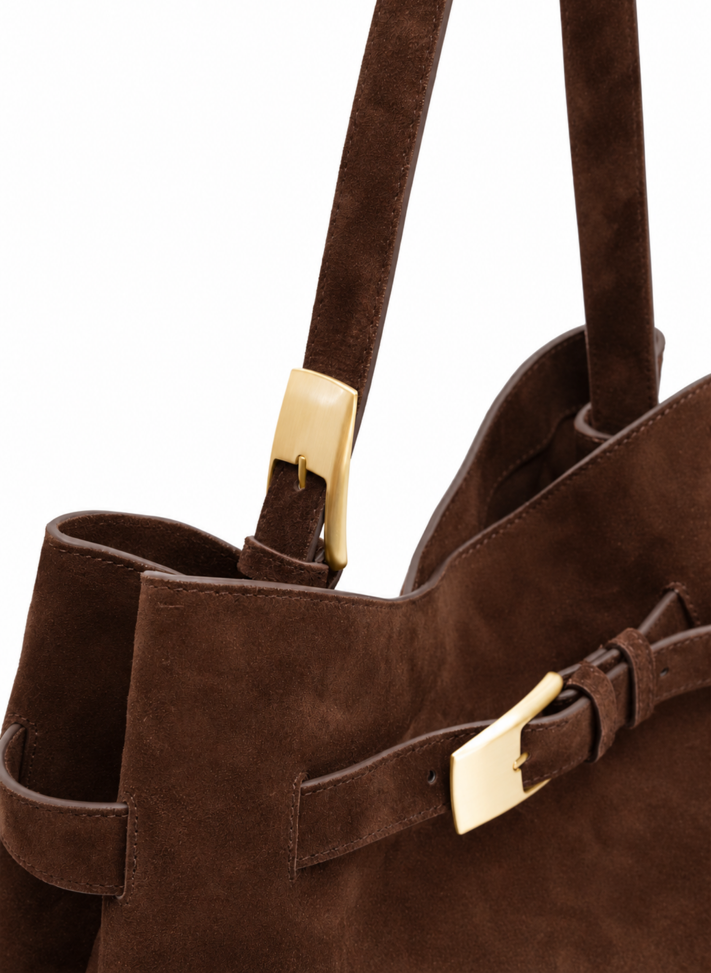 Belt Bag Suede Brownie