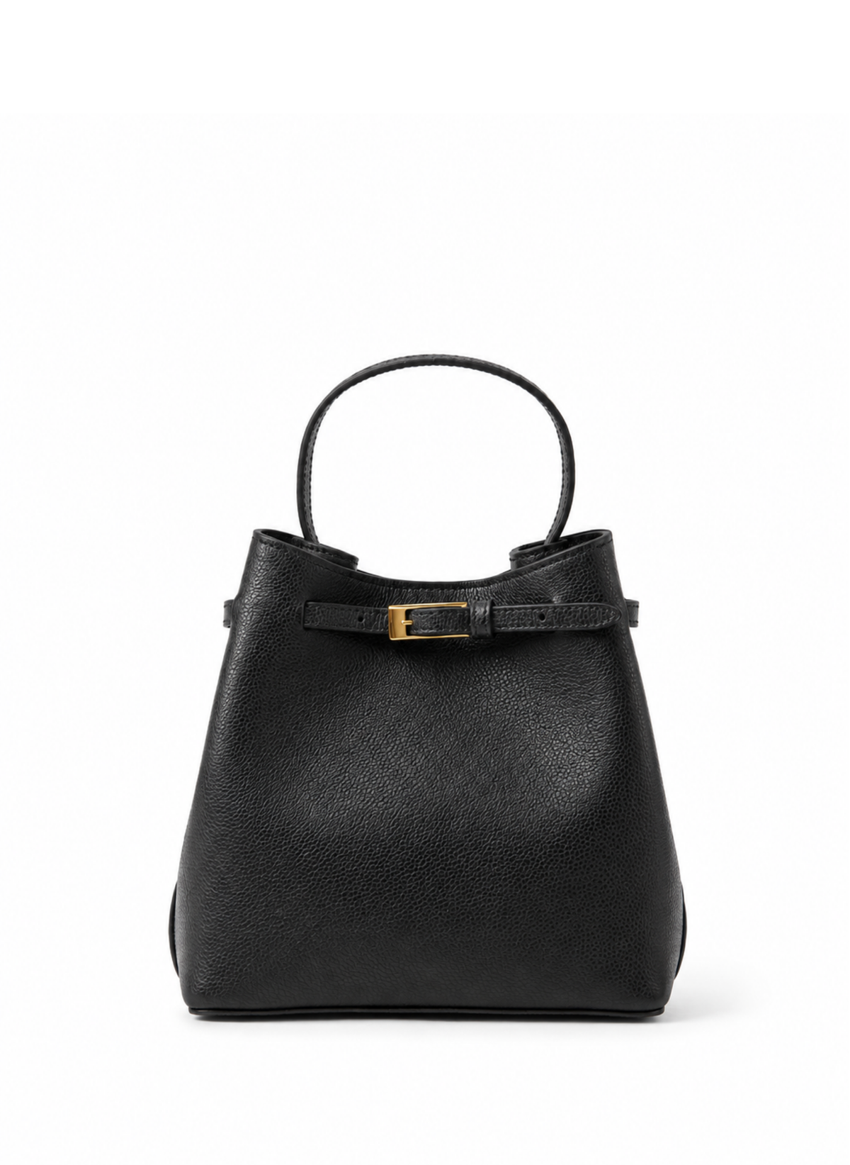 Belt Bag Small Pebbled Leather Black