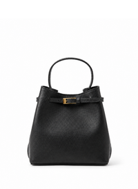 Belt Bag Small Pebbled Leather Black