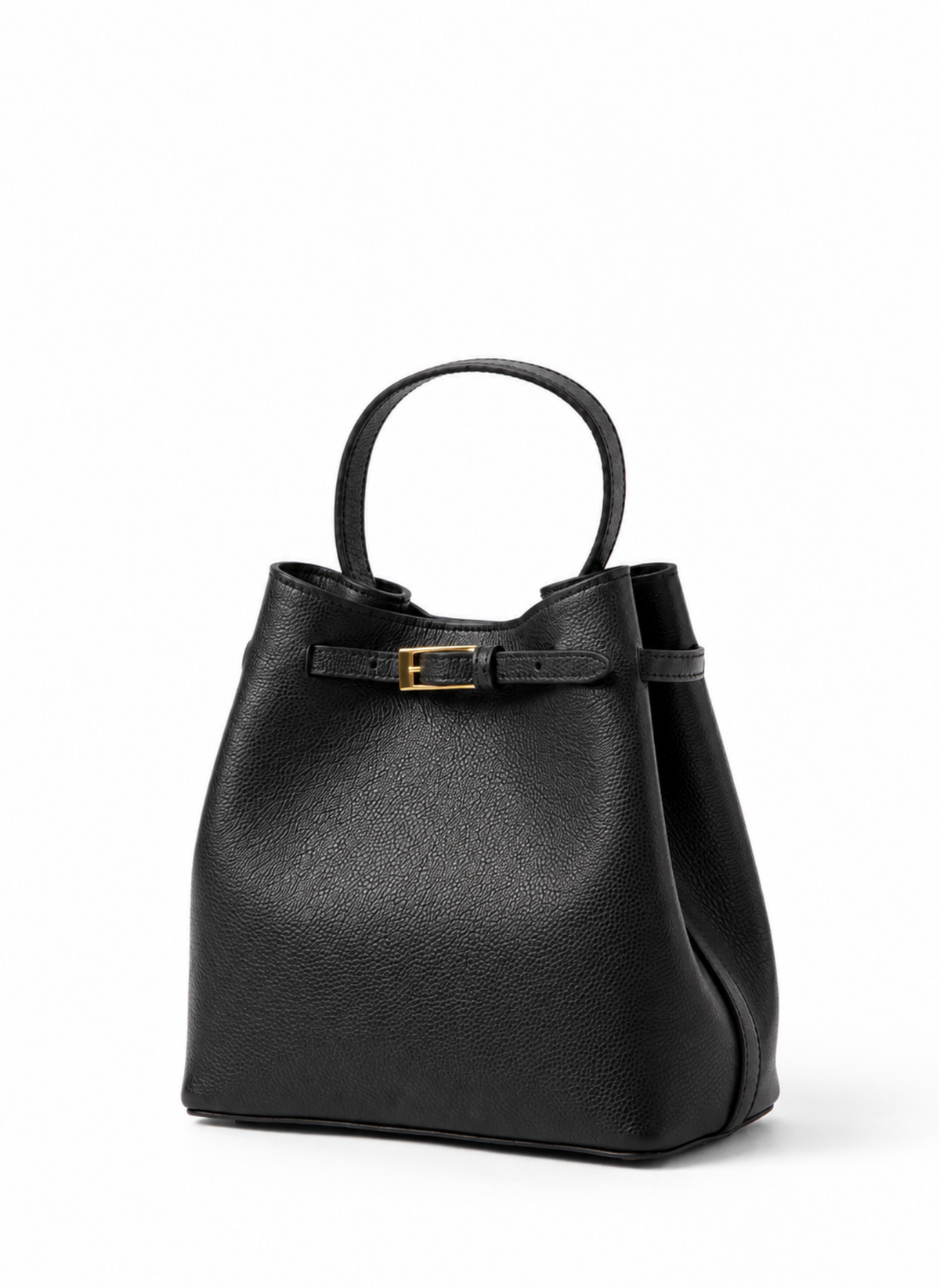 Belt Bag Small Pebbled Leather Black