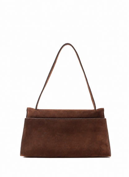 Long Papillon Suede Brownie