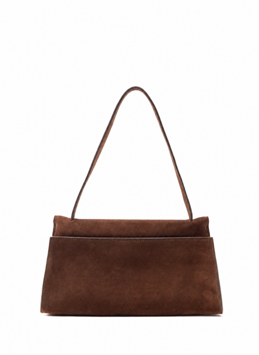 Long Papillon Suede Brownie