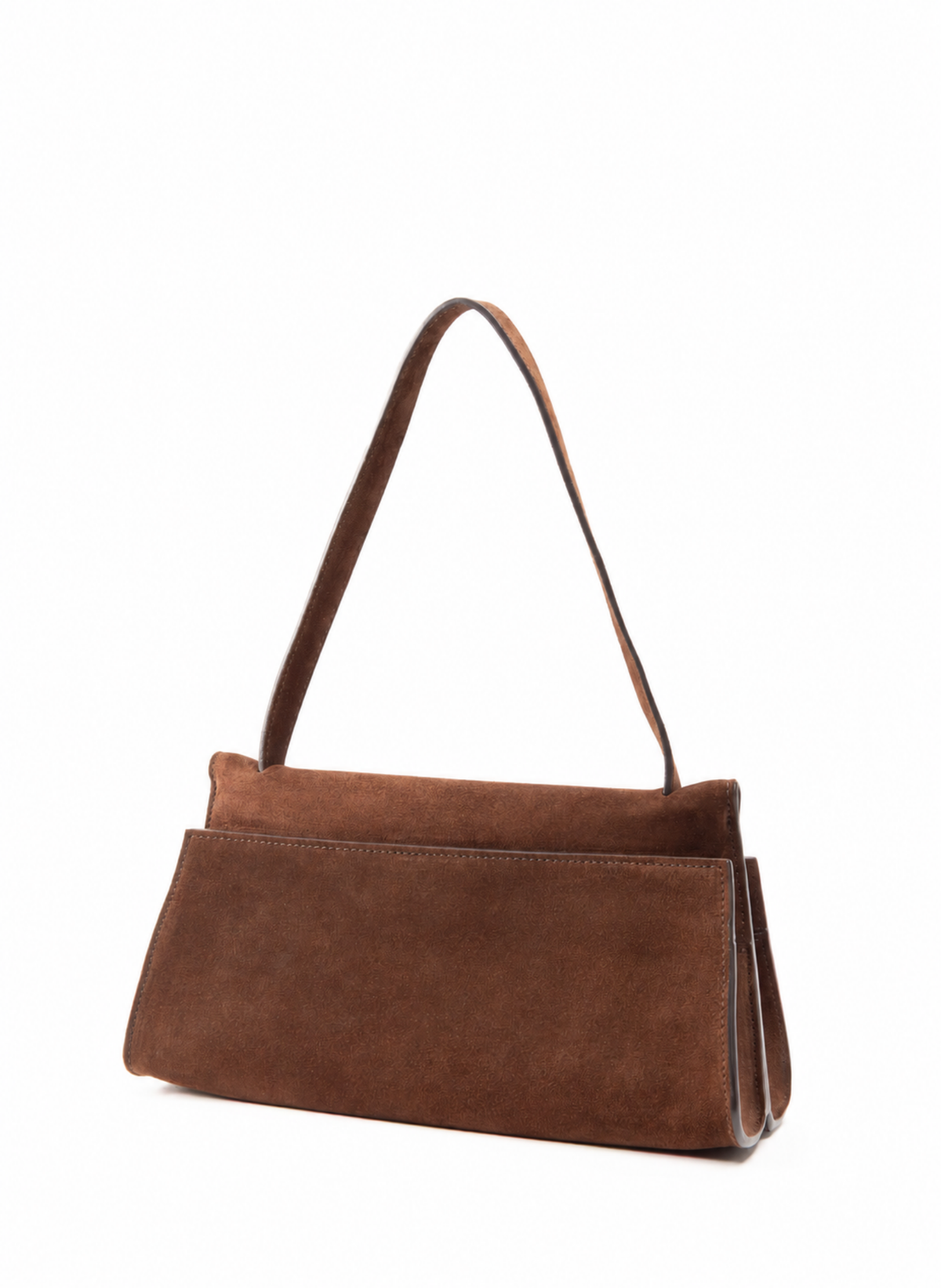 Long Papillon Suede Brownie