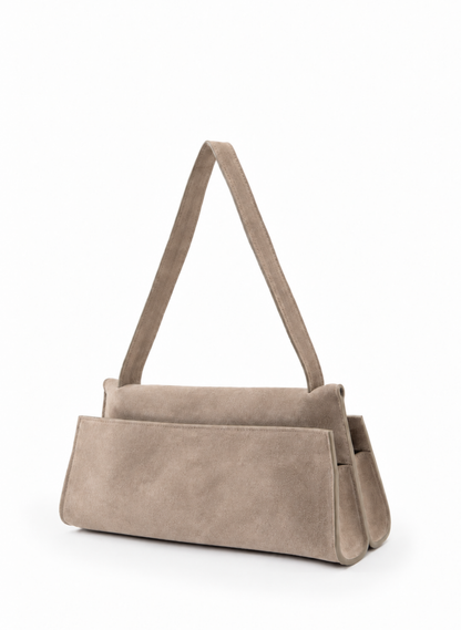 Long Papillon Suede Earth