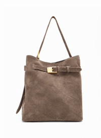 Belt Bag Suede Taupe