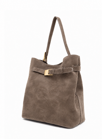 Belt Bag Suede Taupe