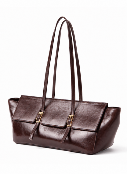 Le Bateau Large Vintage Leather Chestnut