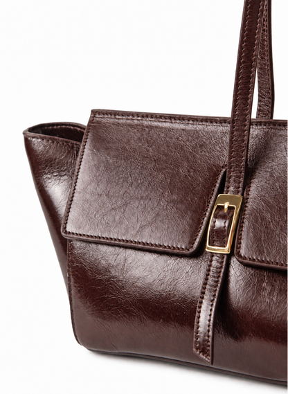 Le Bateau Large Vintage Leather Chestnut