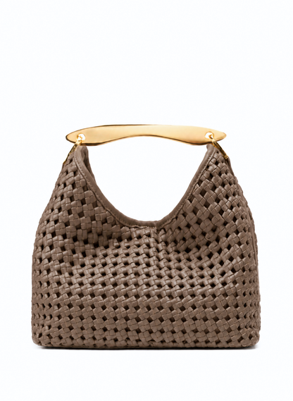 Boomerang Woven Leather Rock