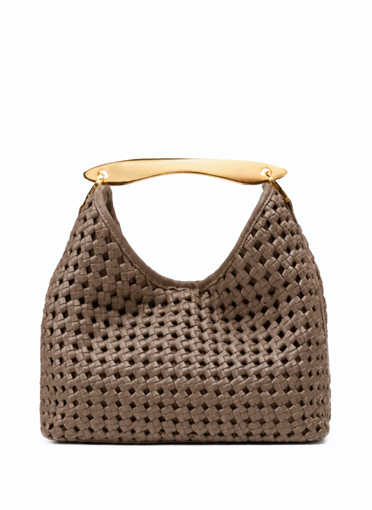 Boomerang Woven Leather Rock