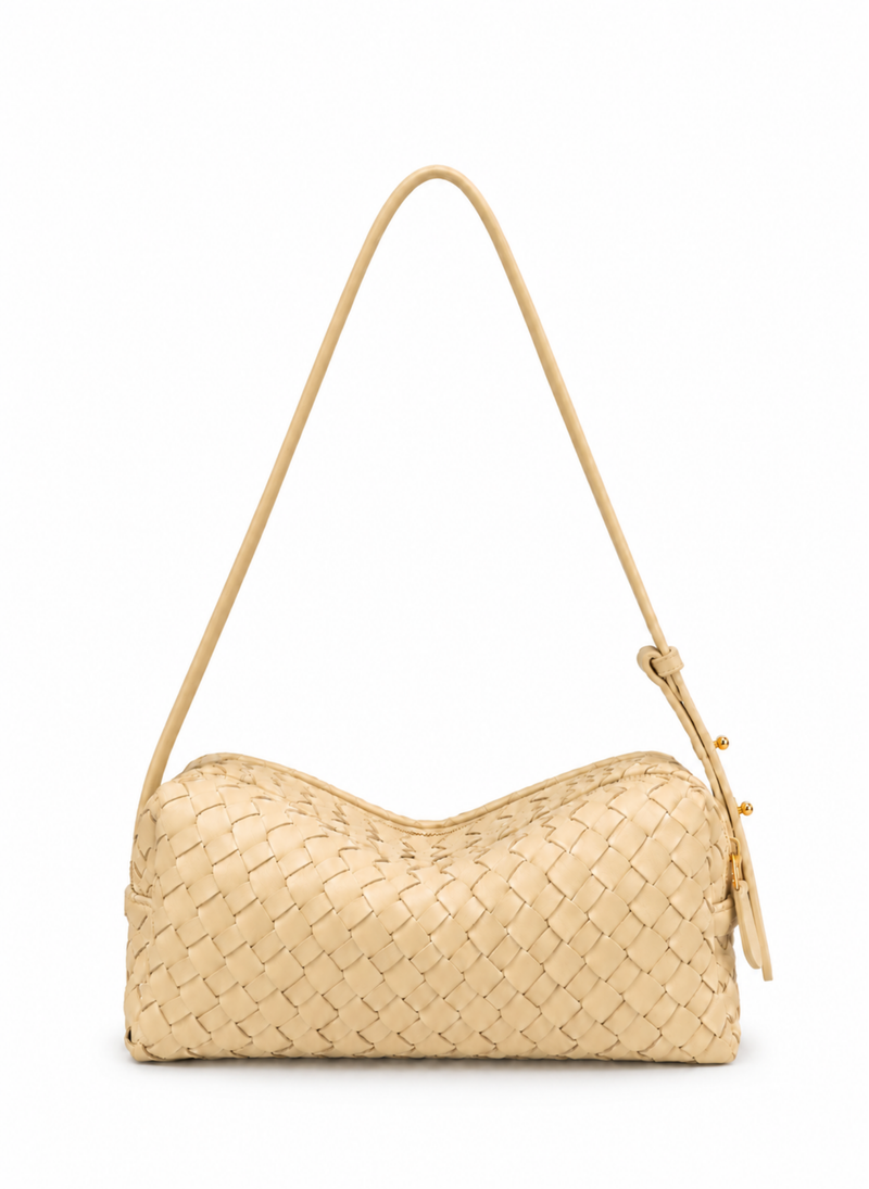 Trousse Woven Leather Butter