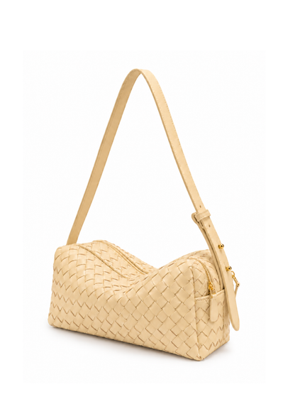 Trousse Woven Leather Butter