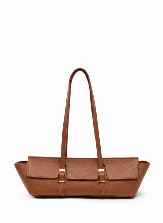Le Bateau Pebbled Leather Cognac