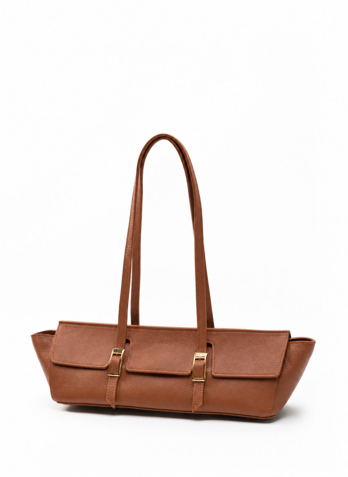 Le Bateau Pebbled Leather Cognac