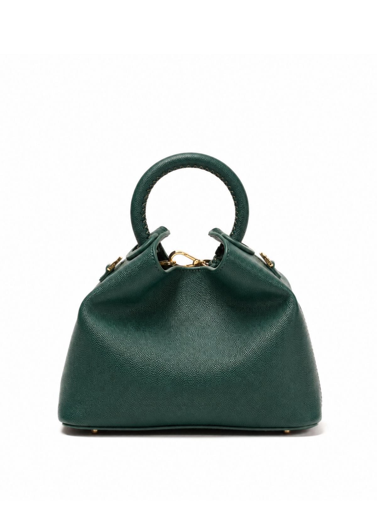 Baozi Caviar Leather Green