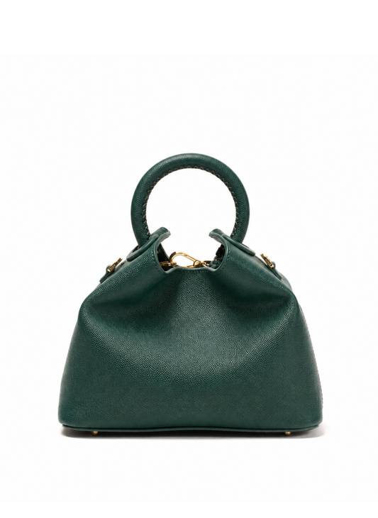 Baozi Caviar Leather Green