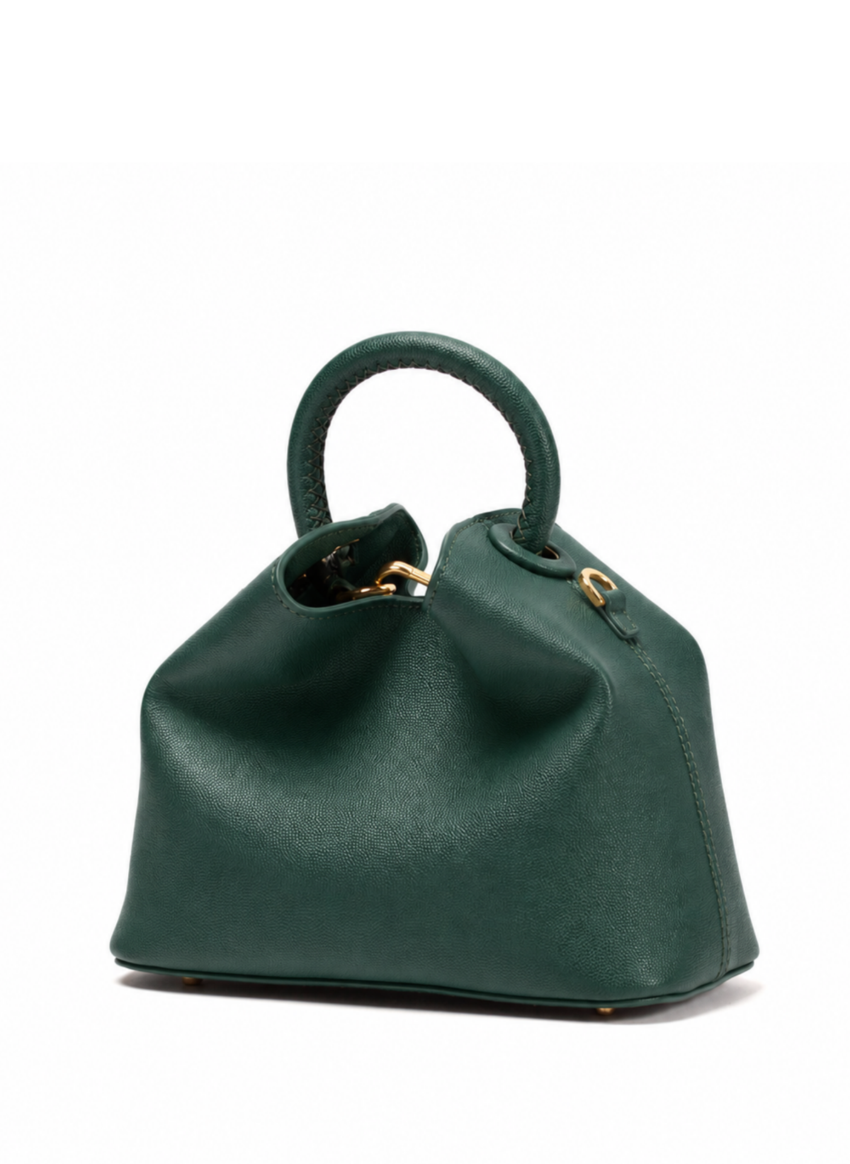 Baozi Caviar Leather Green