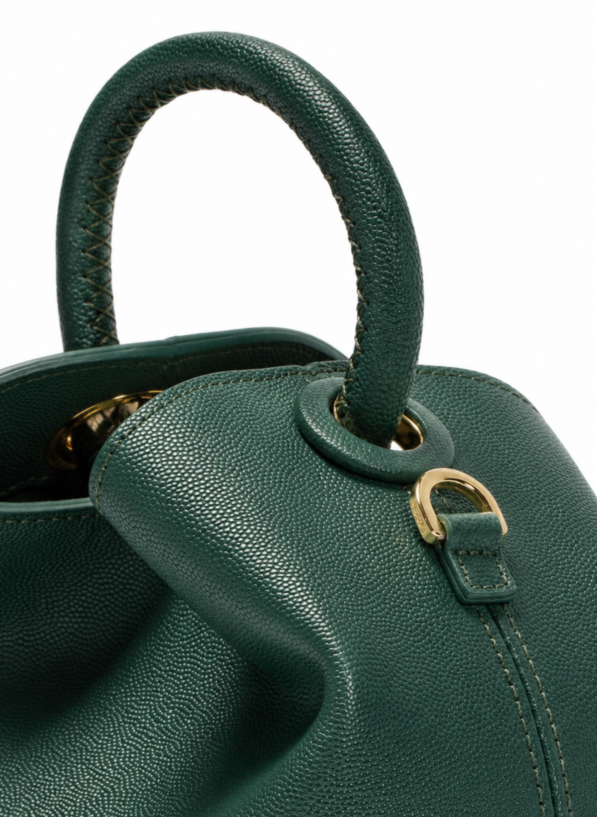 Baozi Caviar Leather Green