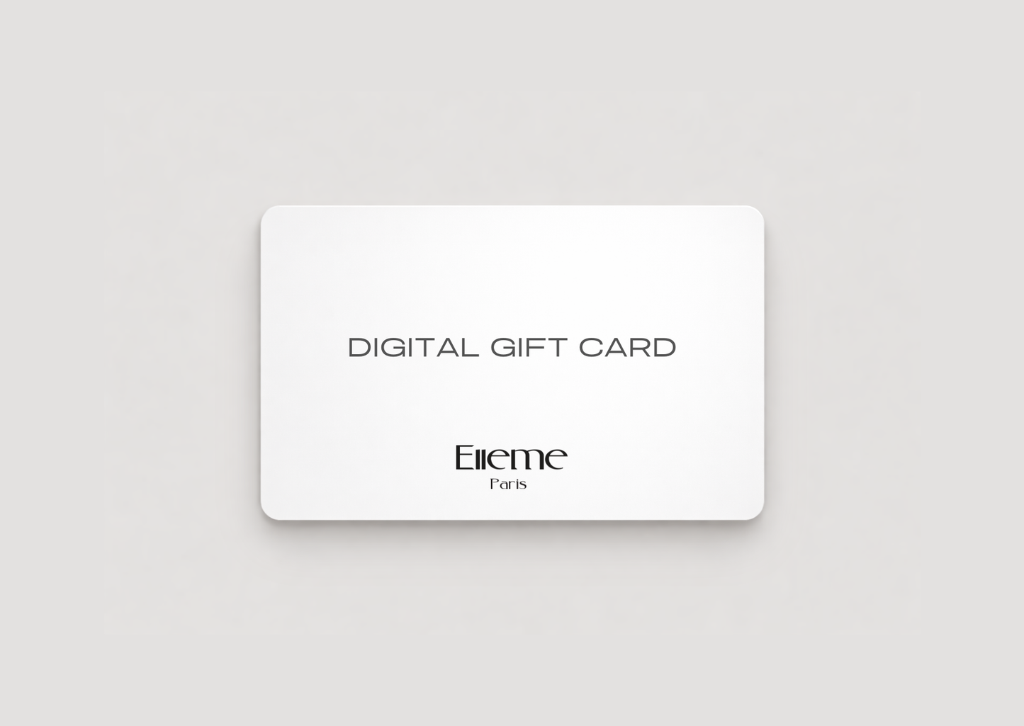 DIGITALE GESCHENKKARTE