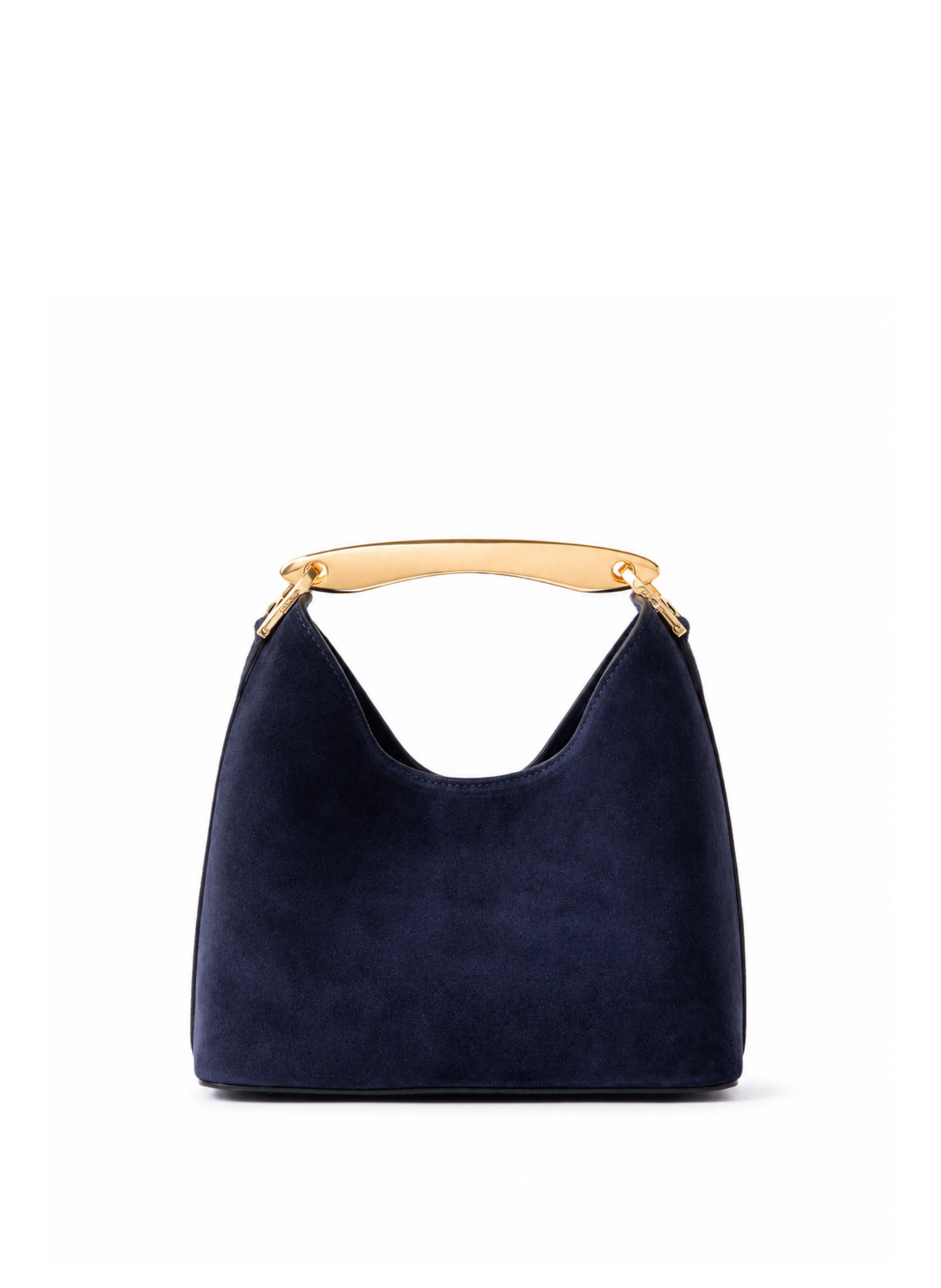 Small Boomerang Suede Midnight Blue