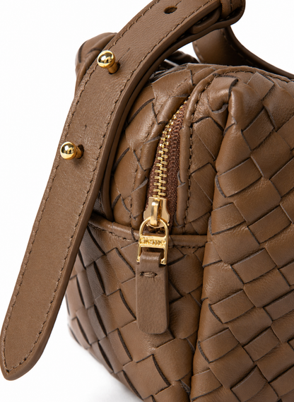 Trousse Woven Leather Rock