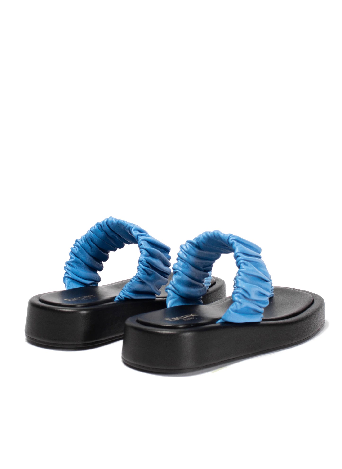 Amor Platform Sandal Medium Blue/Black