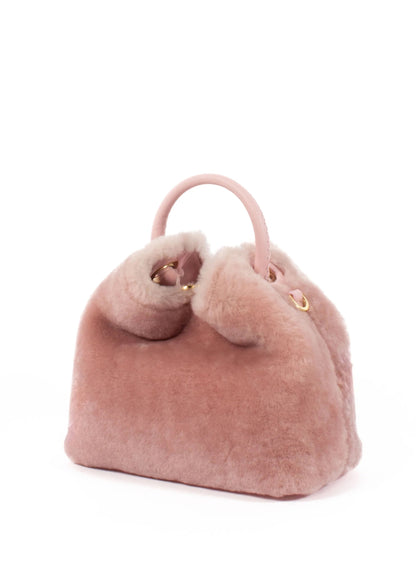 Baozi Shearling Montone Pink