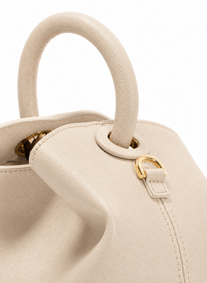 Baozi Caviar Leather Beige