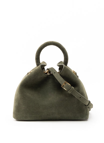 Baozi Suede Khaki Green