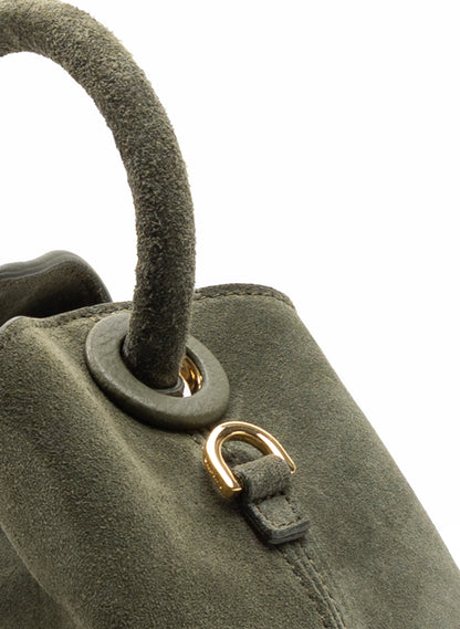 Baozi Suede Khaki Green