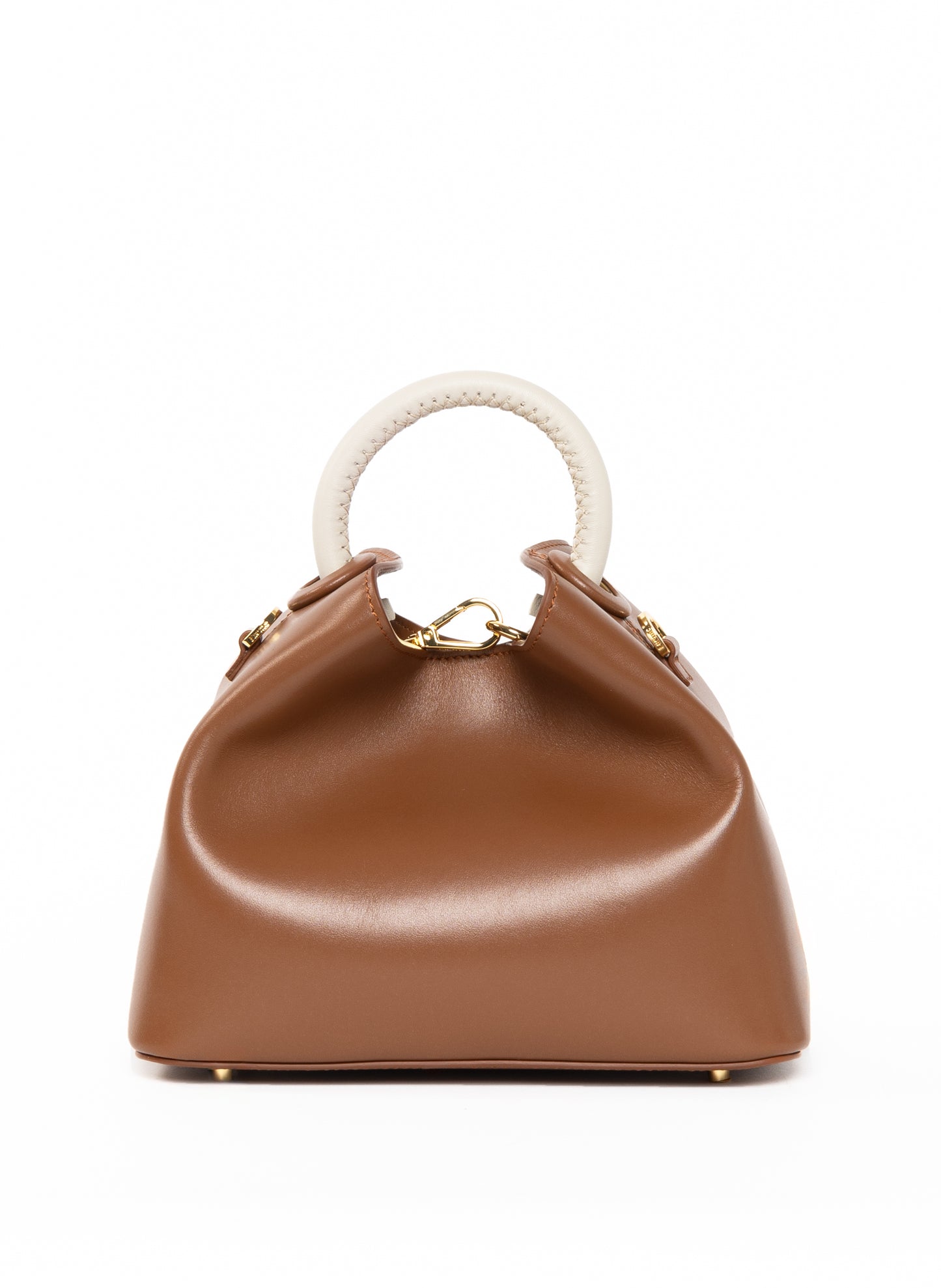 Baozi Leather Cognac/Beige