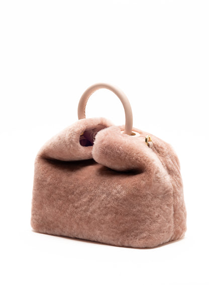 Baozi Shearling Montone Pink