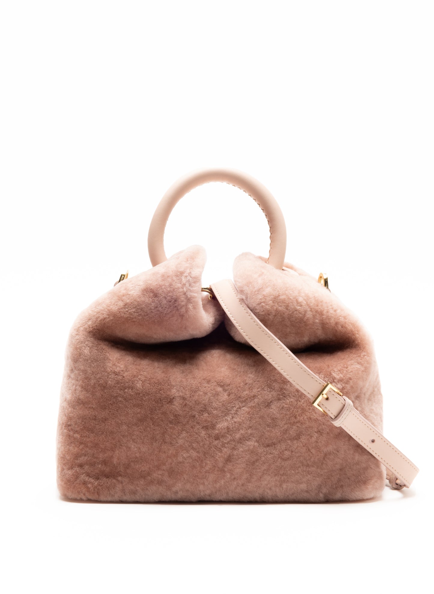 Baozi Shearling Montone Pink