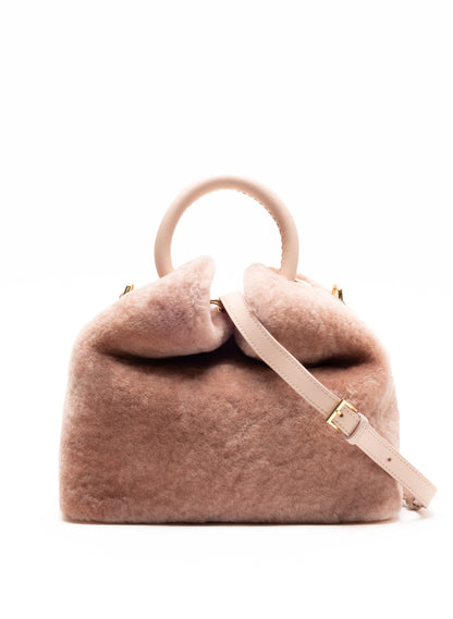 Baozi Shearling Montone Pink