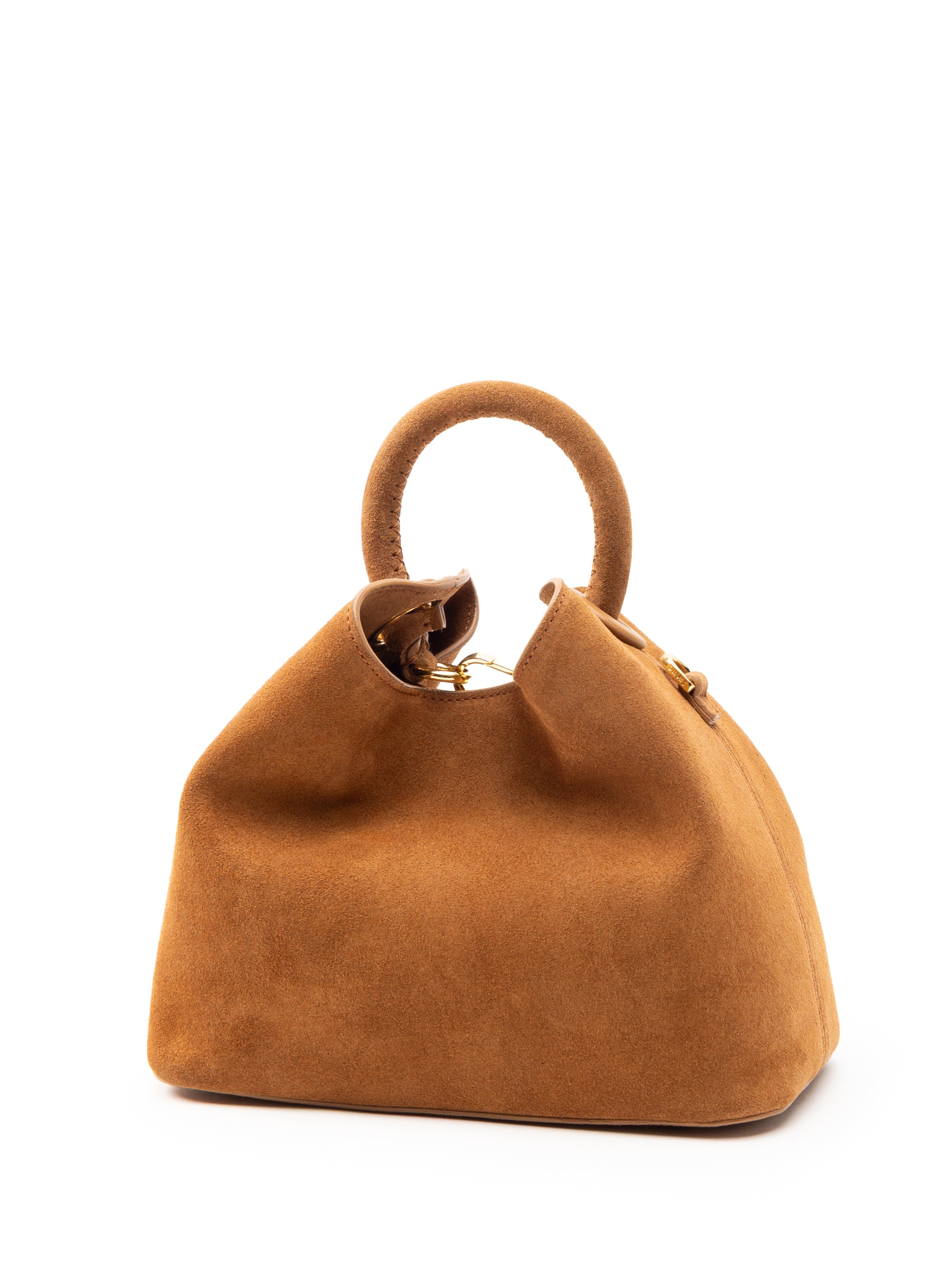 【美品】  elleme / エレメ | Baozi バオジー 2Way ハンド ショルダーバッグ | ベージュ | レディース Baozi Leather Cognac - Leather Handbags for Women - Elleme