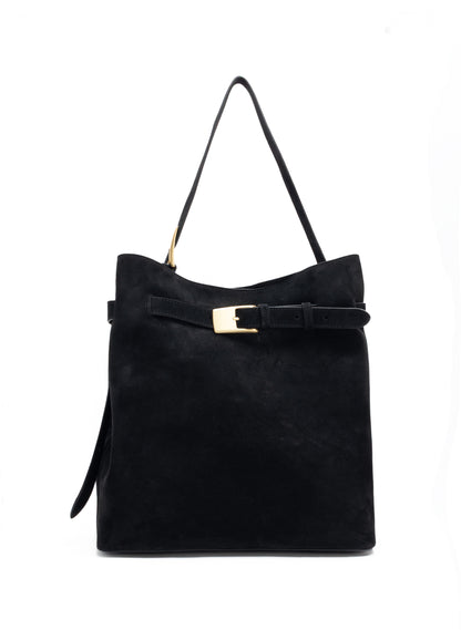 Belt Bag Suede Black