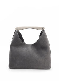 Boomerang Suede Grey - Silver