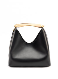 Boomerang Leather Black - Gold