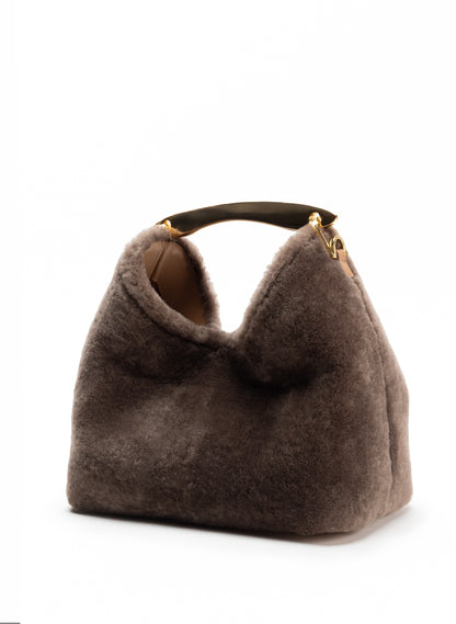 Boomerang Shearling Taupe